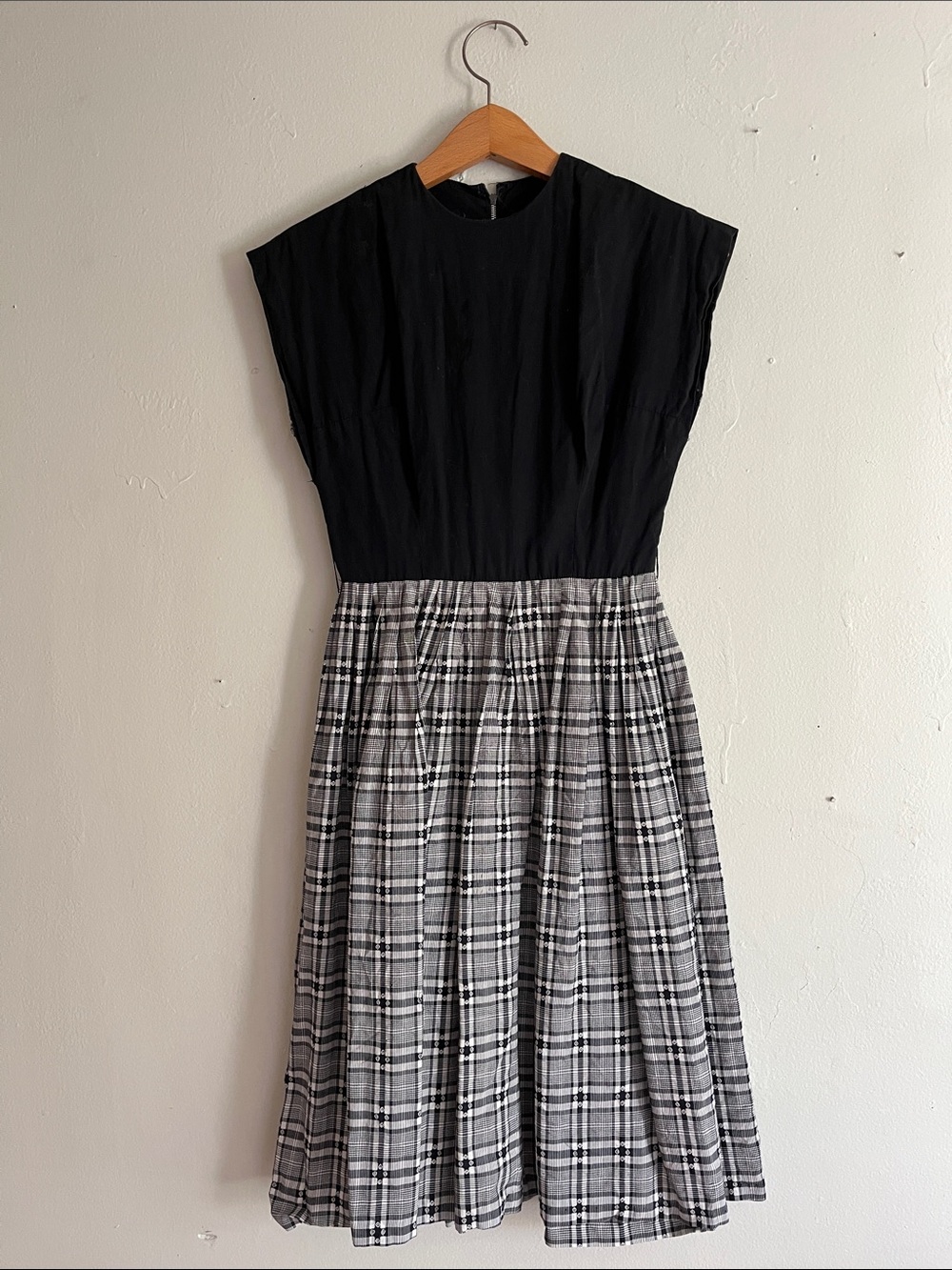 1950’s handmade plaid dress